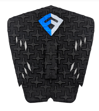 Dom IV Freak Traction Surf Pad Black/White/Blue - CM Surfing