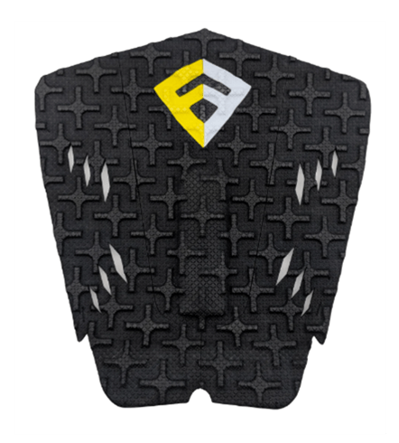 Dom IV Freak Traction Surf Pad Black/Yellow/White - CM Surfing